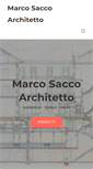 Mobile Screenshot of marcosacco.it